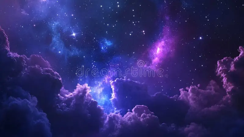 金沙娱乐城夜空星云彩票背景